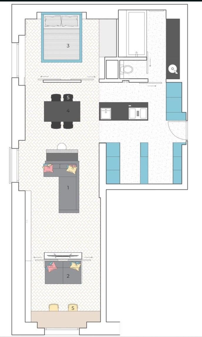 Predaj bytu 3-izbový 72 m², Jakutská, Praha, Praha Predaj bytu 3-izbový 72 m², Jakutská, Praha, Praha