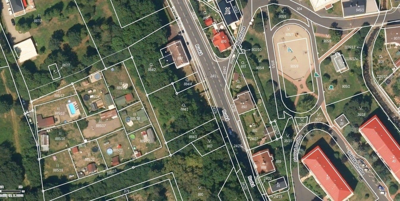 Predaj pozemku 1.017 m², Ruská, Dubí, Ústecký kraj Predaj pozemku 1.017 m², Ruská, Dubí, Ústecký kraj