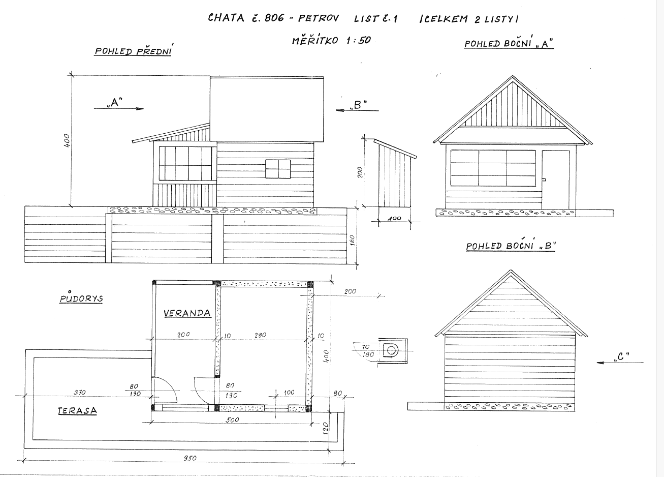 Predaj rekreačného objektu 60 m², pozemok 94 m², Červánek, Petrov, Středočeský kraj Predaj rekreačného objektu 60 m², pozemok 94 m², Červánek, Petrov, Středočeský kraj