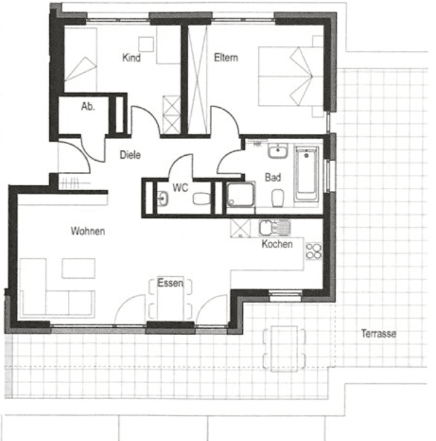 Predaj bytu 3-izbový 91 m², Waiblingen, Bádensko-Wurttembersko Predaj bytu 3-izbový 91 m², Waiblingen, Bádensko-Wurttembersko