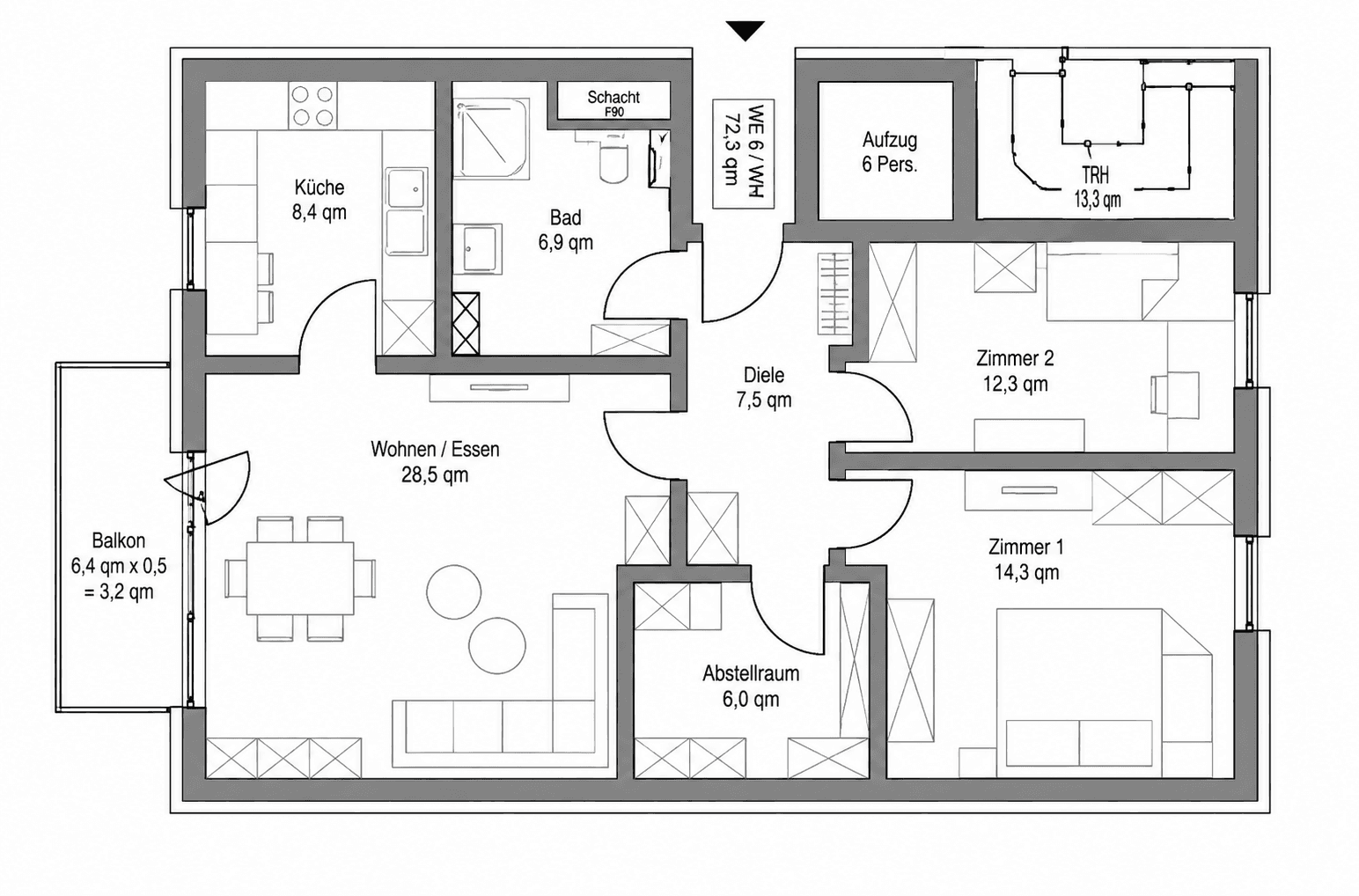 Predaj bytu 5-izbový 81 m², Würselen, Severné Porýnie - Westfálsko Predaj bytu 5-izbový 81 m², Würselen, Severné Porýnie - Westfálsko