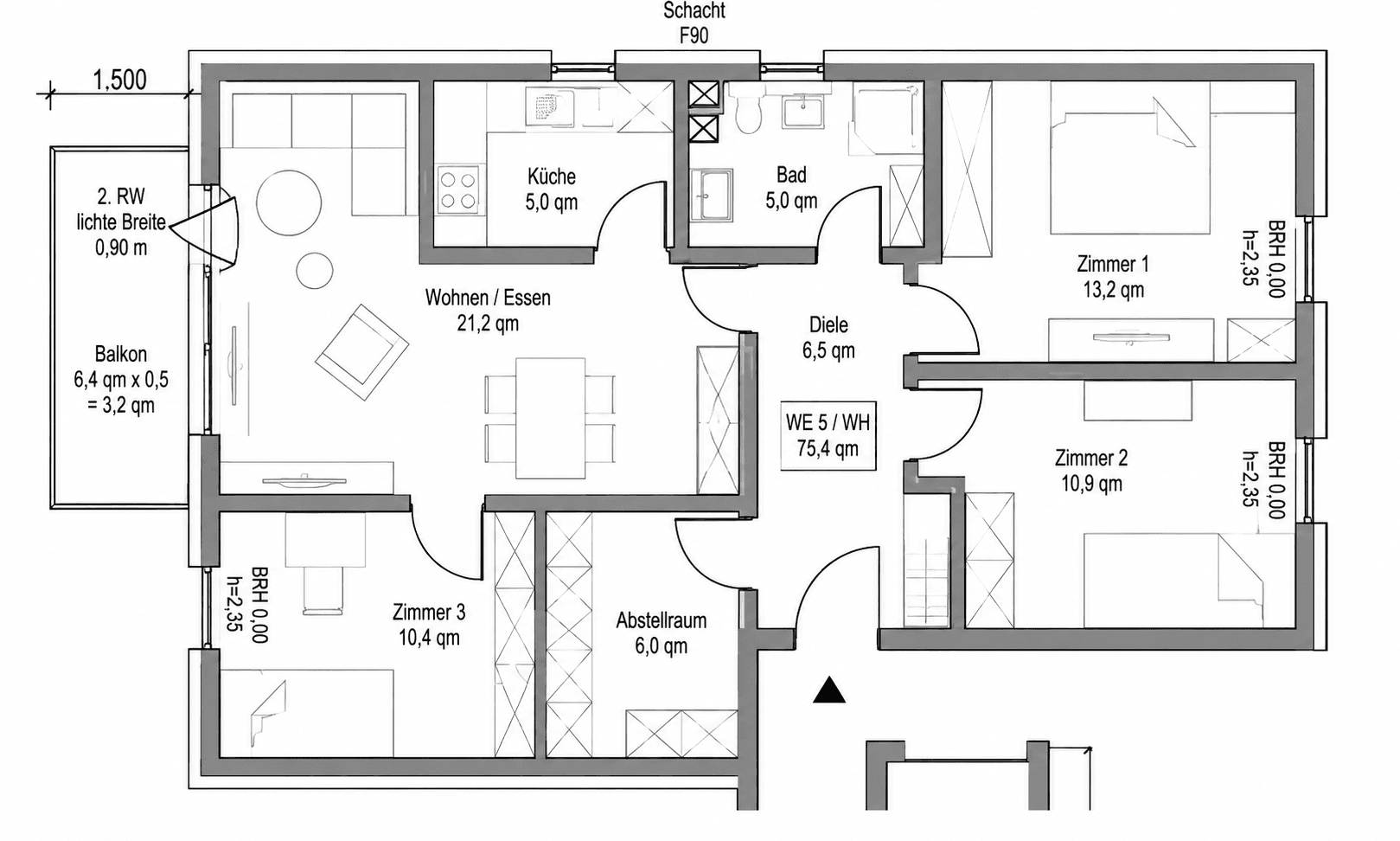 Predaj bytu 5-izbový 81 m², Würselen, Severné Porýnie - Westfálsko Predaj bytu 5-izbový 81 m², Würselen, Severné Porýnie - Westfálsko