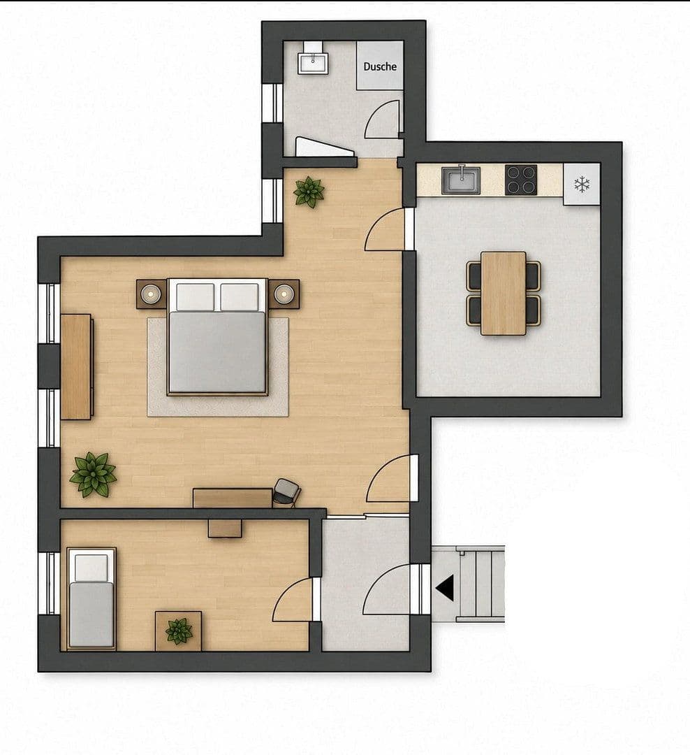 Prenájom bytu 2-izbový 45 m², Rißstraße 41, Ehingen (Donau), Bádensko-Wurttembersko Prenájom bytu 2-izbový 45 m², Rißstraße 41, Ehingen (Donau), Bádensko-Wurttembersko