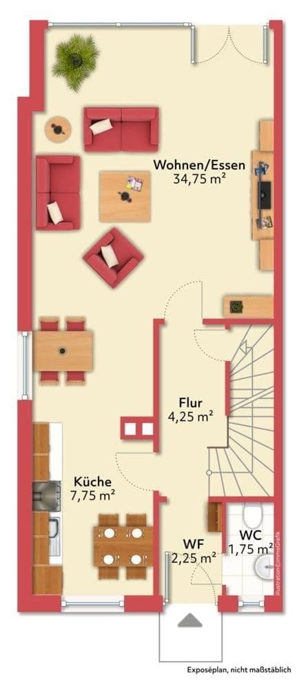 Predaj domu 118 m², pozemok 283 m², Sudweyher Beeke 1, Weyhe, Dolné Sasko Predaj domu 118 m², pozemok 283 m², Sudweyher Beeke 1, Weyhe, Dolné Sasko