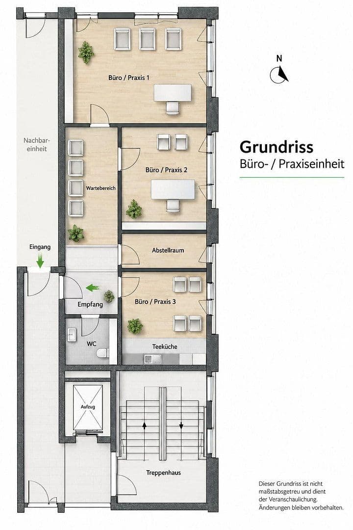 Predaj kancelárie 87 m², Weserstraße 6, Burgdorf, Dolné Sasko Predaj kancelárie 87 m², Weserstraße 6, Burgdorf, Dolné Sasko