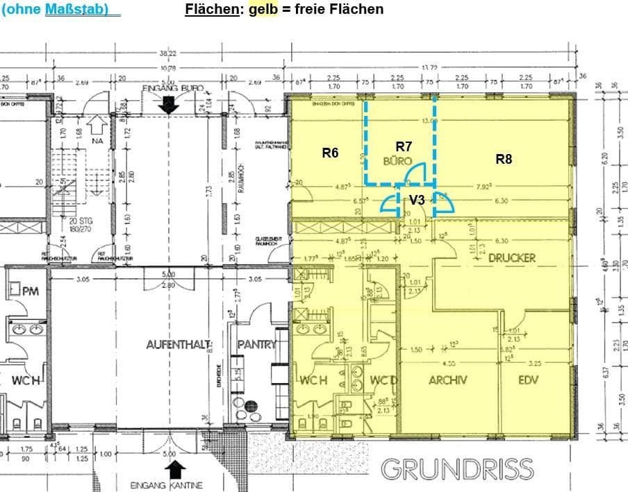 Prenájom kancelárie 230 m², Mergelfeld 11, Lehrte, Dolné Sasko Prenájom kancelárie 230 m², Mergelfeld 11, Lehrte, Dolné Sasko