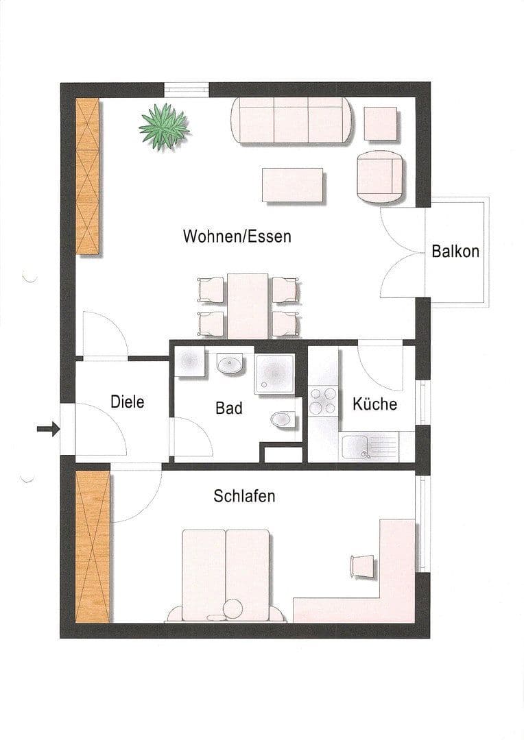 Predaj bytu 2-izbový 60 m², Ulm, Bádensko-Wurttembersko Predaj bytu 2-izbový 60 m², Ulm, Bádensko-Wurttembersko
