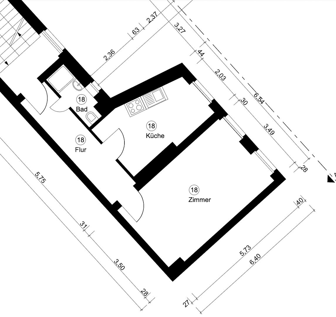 Predaj bytu 1-izbový 41 m², Berlin, Berlín Predaj bytu 1-izbový 41 m², Berlin, Berlín