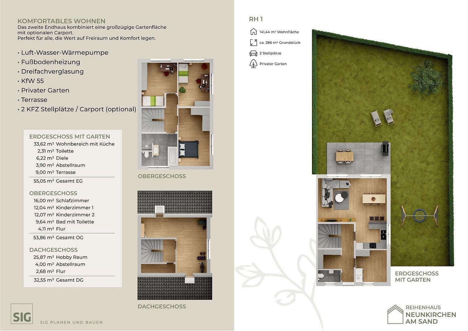Predaj domu 142 m², pozemok 386 m², Tannenstraße 2, Neunkirchen a. Sand, Bavorsko Predaj domu 142 m², pozemok 386 m², Tannenstraße 2, Neunkirchen a. Sand, Bavorsko