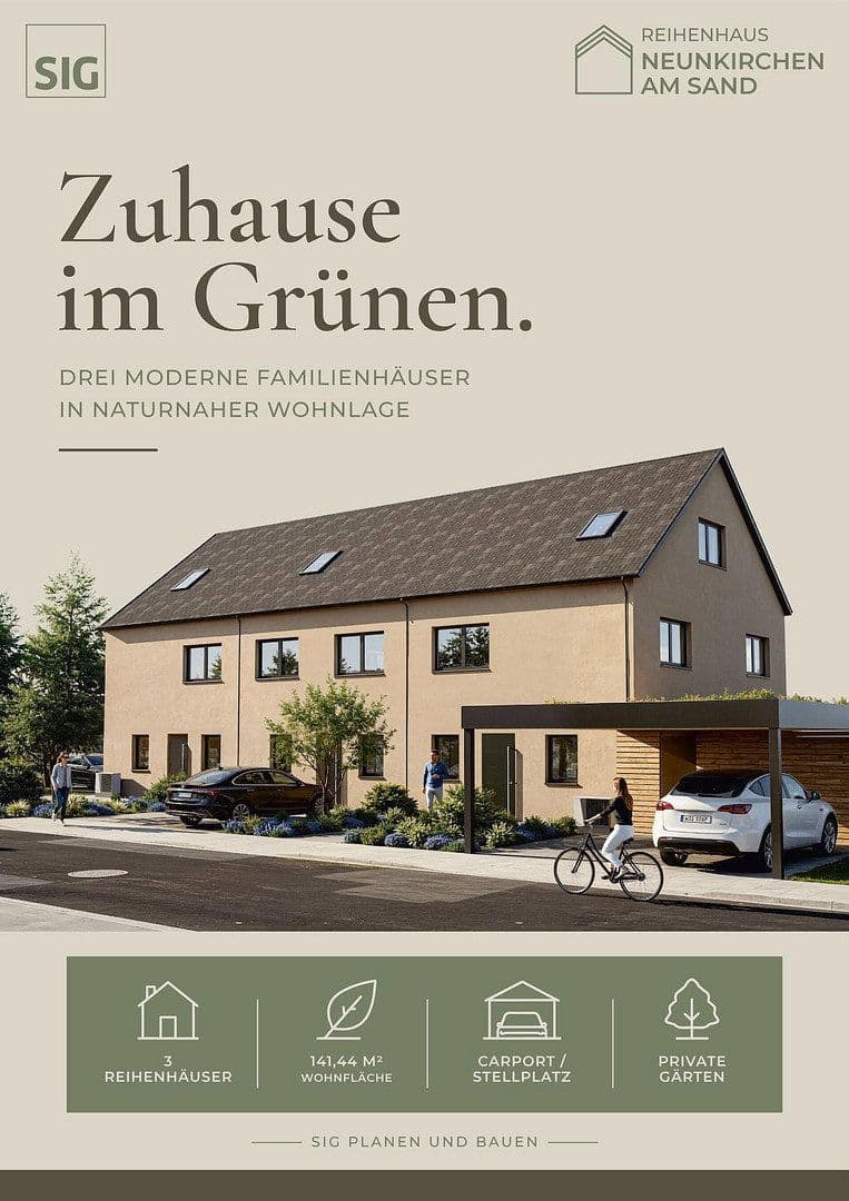 Predaj domu 142 m², pozemok 386 m², Tannenstraße 2, Neunkirchen a. Sand, Bavorsko Predaj domu 142 m², pozemok 386 m², Tannenstraße 2, Neunkirchen a. Sand, Bavorsko