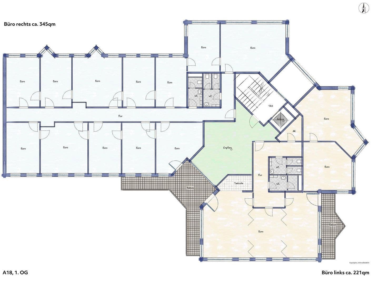 Prenájom kancelárie 566 m², Andernacher Straße 18, Nürnberg, Bavorsko Prenájom kancelárie 566 m², Andernacher Straße 18, Nürnberg, Bavorsko