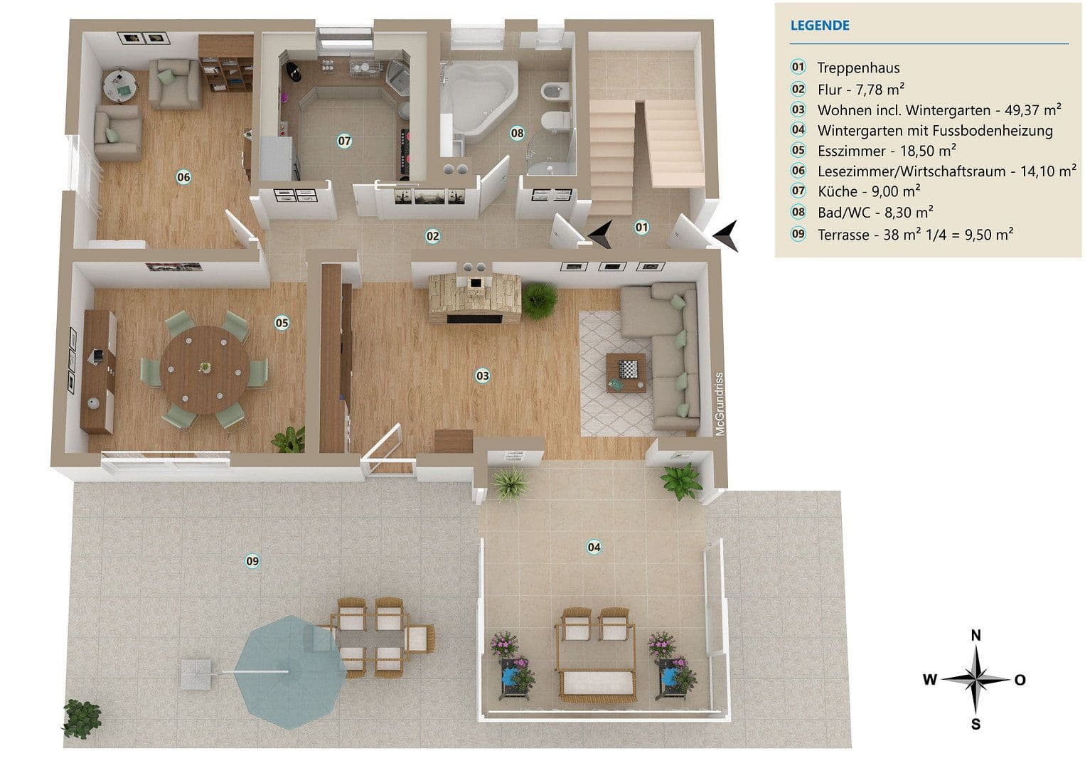 Predaj domu 204 m², pozemok 746 m², Baldham, Bavorsko Predaj domu 204 m², pozemok 746 m², Baldham, Bavorsko
