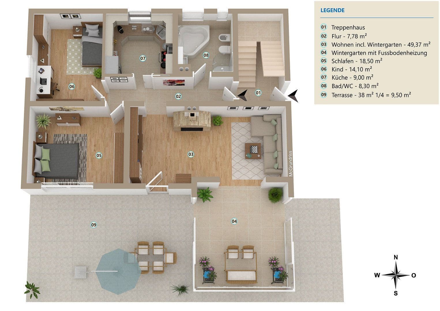 Predaj domu 204 m², pozemok 746 m², Baldham, Bavorsko Predaj domu 204 m², pozemok 746 m², Baldham, Bavorsko