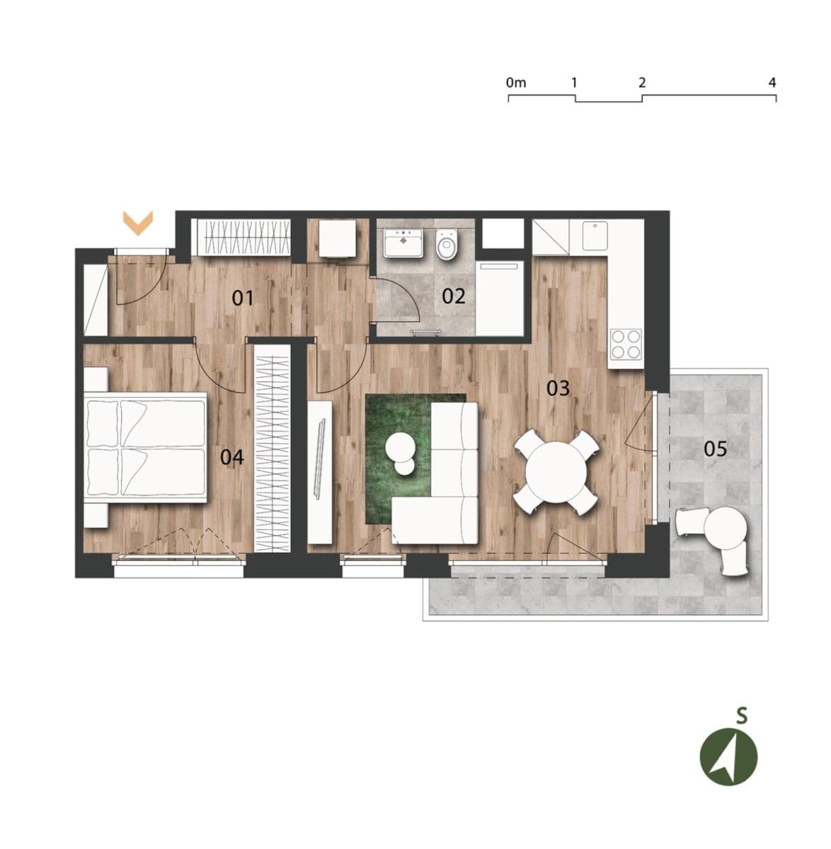Predaj bytu 2-izbový 60 m², Arnošta Valenty, Praha, Praha Predaj bytu 2-izbový 60 m², Arnošta Valenty, Praha, Praha