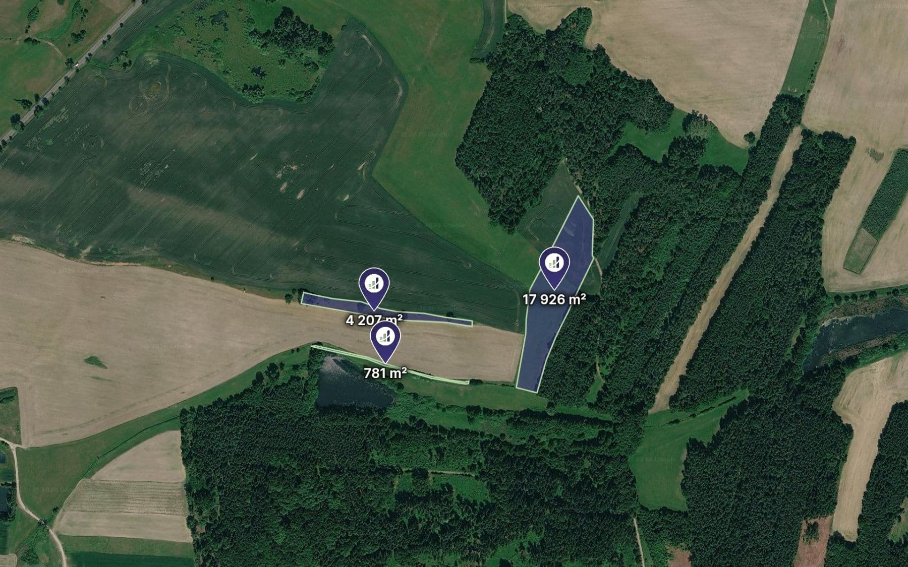 Predaj pozemku 22.914 m², Dobev, Jihočeský kraj Predaj pozemku 22.914 m², Dobev, Jihočeský kraj
