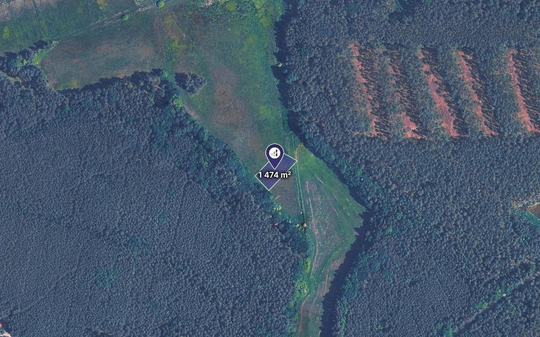 Predaj pozemku 1.258 m², Záblatí, Jihočeský kraj Predaj pozemku 1.258 m², Záblatí, Jihočeský kraj