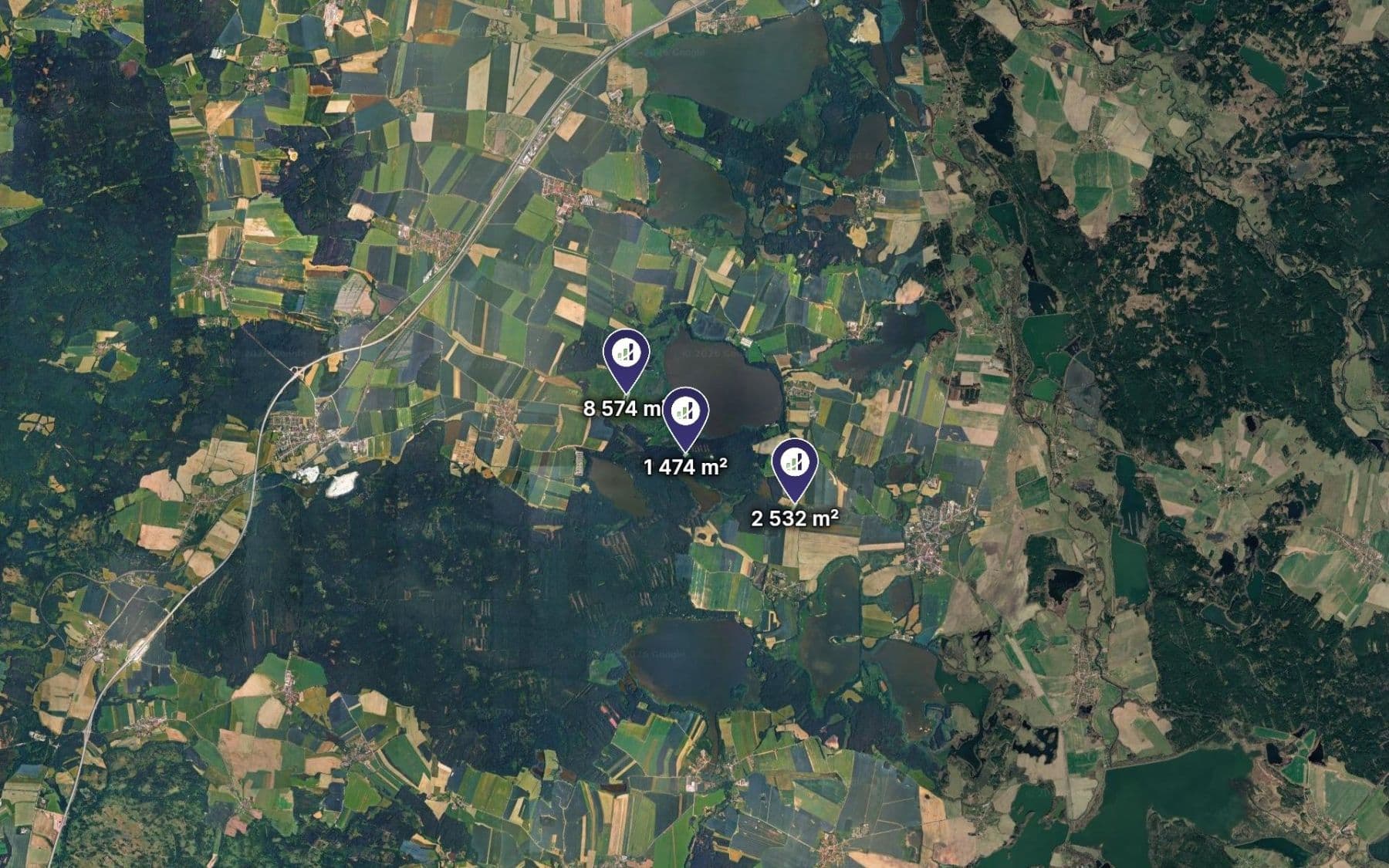 Predaj pozemku 1.258 m², Záblatí, Jihočeský kraj Predaj pozemku 1.258 m², Záblatí, Jihočeský kraj