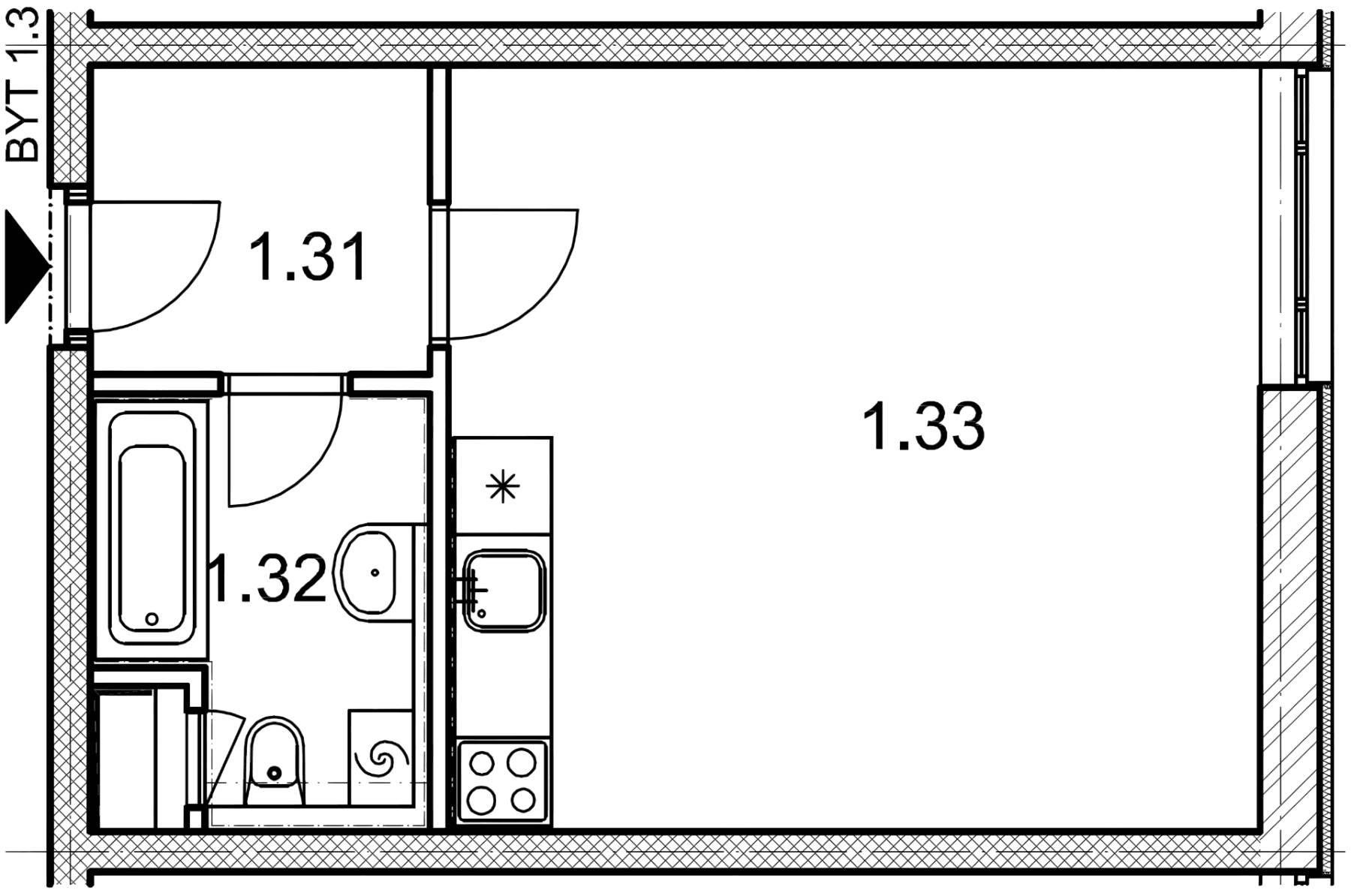 Predaj bytu 1-izbový 34 m², Jaroslava Holečka, Kladno, Středočeský kraj Predaj bytu 1-izbový 34 m², Jaroslava Holečka, Kladno, Středočeský kraj