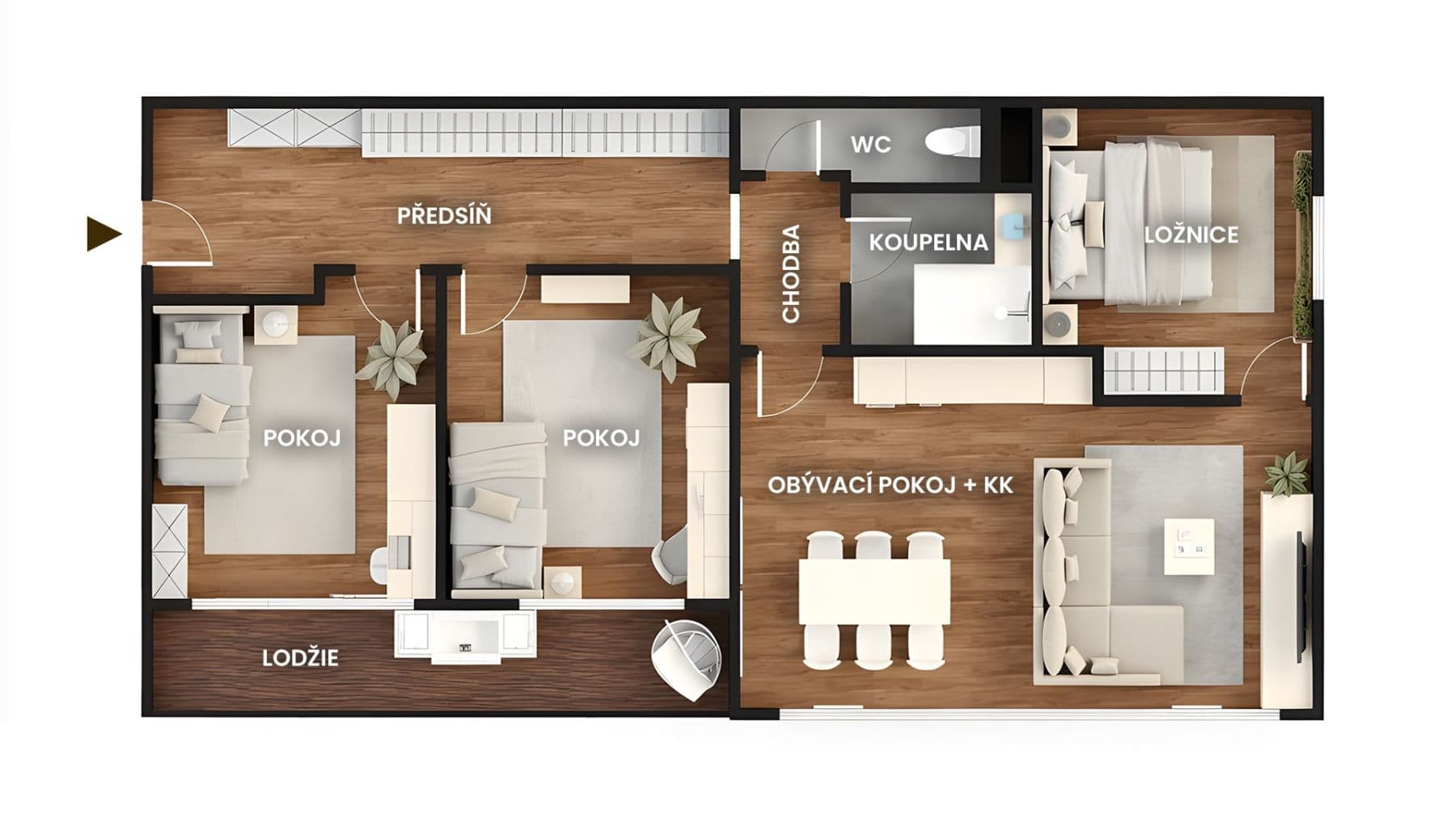 Predaj bytu 4-izbový 67 m², Ružinovská, Praha, Praha Predaj bytu 4-izbový 67 m², Ružinovská, Praha, Praha