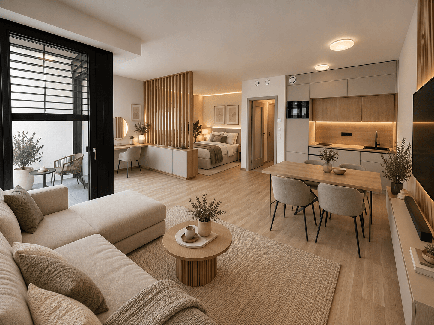 Prenájom bytu 1-izbový 45 m², Hartigova, Praha, Praha Prenájom bytu 1-izbový 45 m², Hartigova, Praha, Praha
