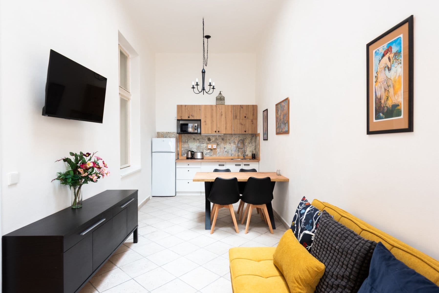 Prenájom bytu 2-izbový 65 m², Sokolovská, Praha, Praha Prenájom bytu 2-izbový 65 m², Sokolovská, Praha, Praha