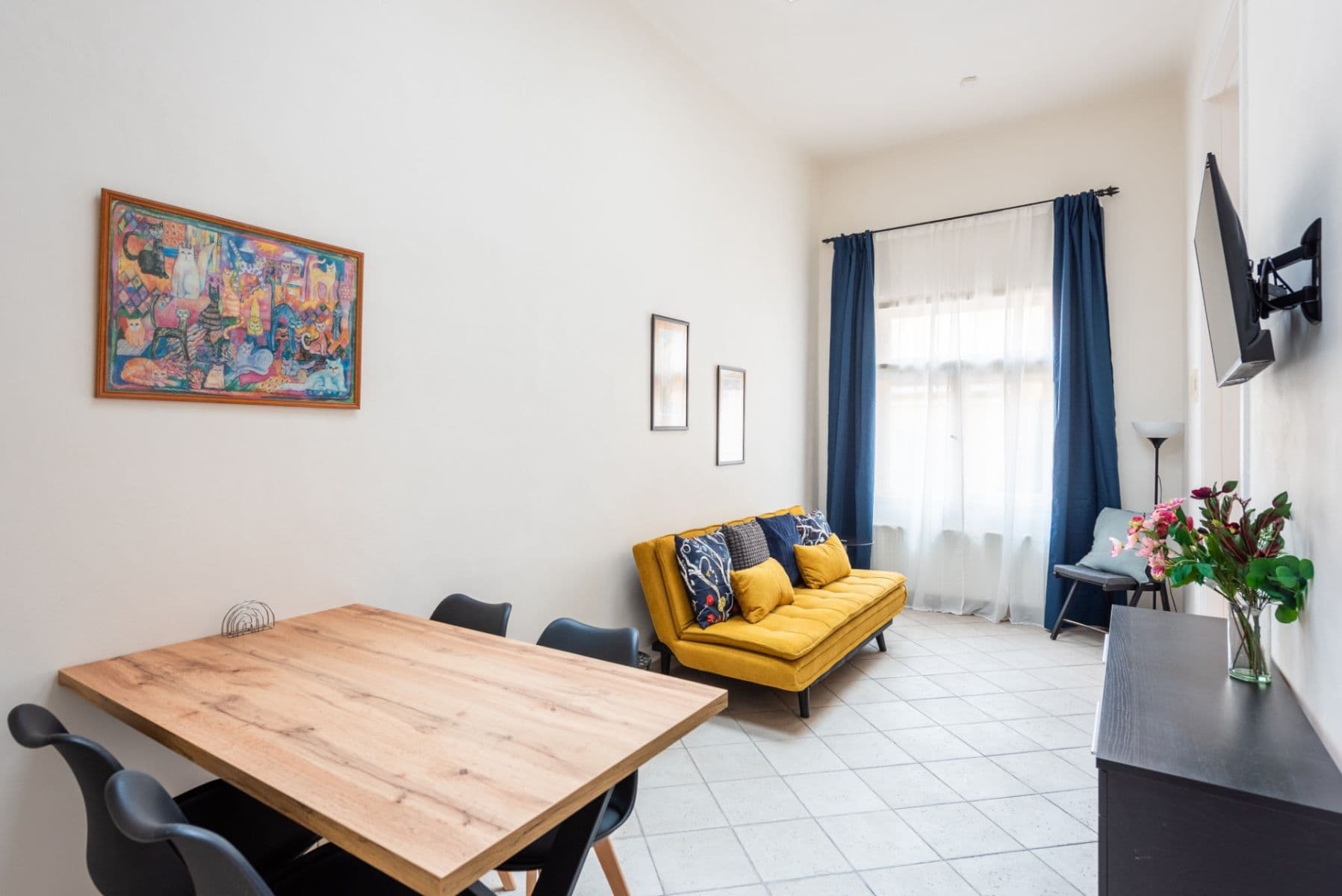 Prenájom bytu 2-izbový 65 m², Sokolovská, Praha, Praha Prenájom bytu 2-izbový 65 m², Sokolovská, Praha, Praha