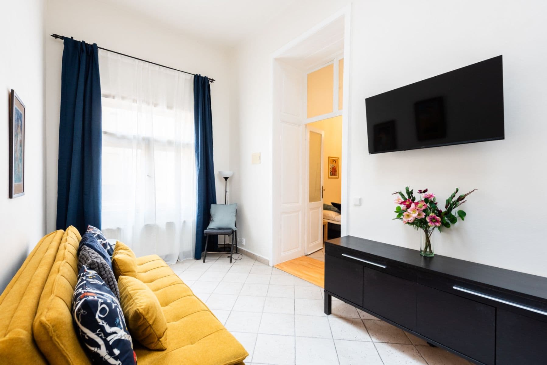 Prenájom bytu 2-izbový 65 m², Sokolovská, Praha, Praha Prenájom bytu 2-izbový 65 m², Sokolovská, Praha, Praha