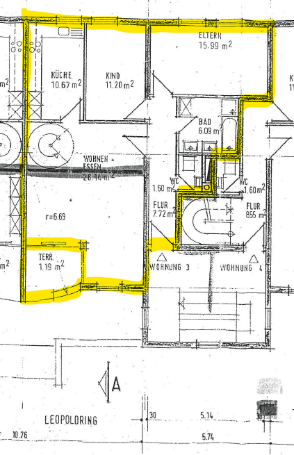 Prenájom bytu 4-izbový 129 m², Leopoldring 13 u. 13/1, Rastatt, Bádensko-Wurttembersko Prenájom bytu 4-izbový 129 m², Leopoldring 13 u. 13/1, Rastatt, Bádensko-Wurttembersko