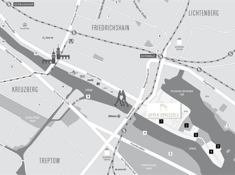 Prenájom bytu 2-izbový 97 m², Alt Stralau 52, Berlin, Berlín Prenájom bytu 2-izbový 97 m², Alt Stralau 52, Berlin, Berlín