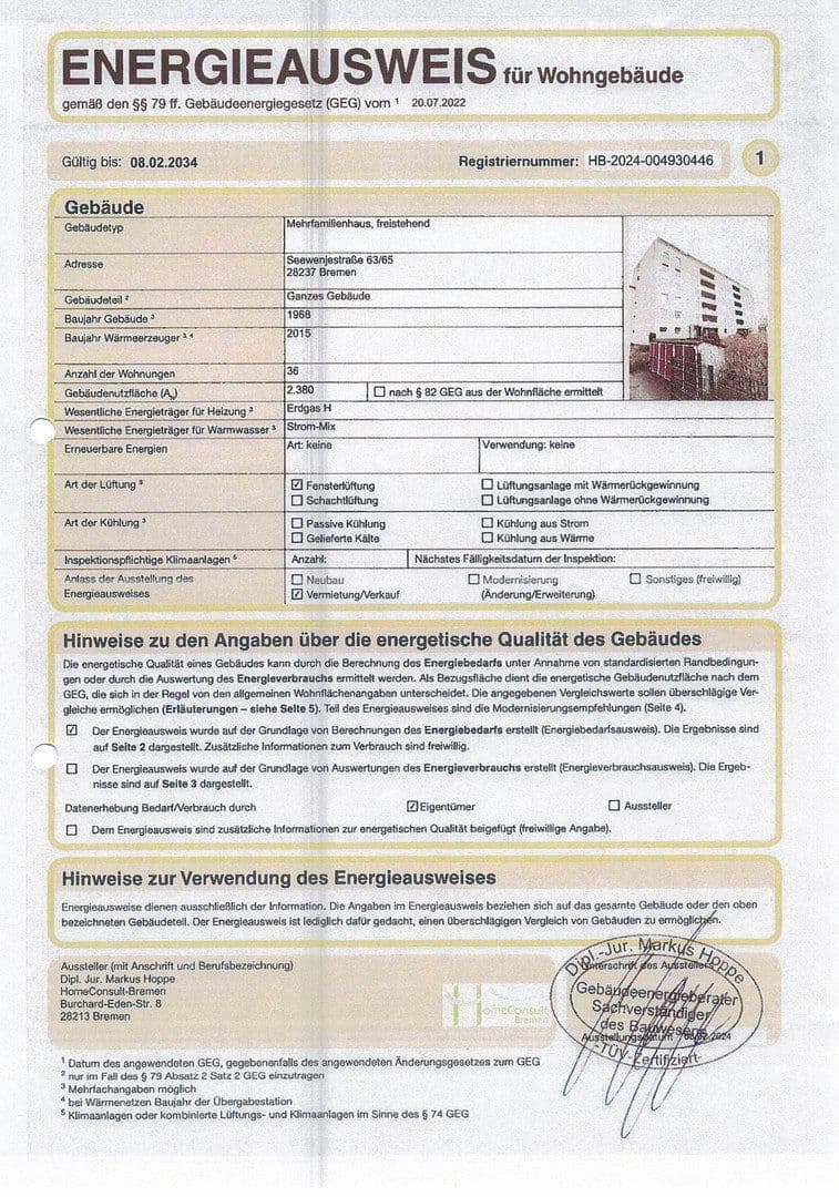 Predaj bytu 1-izbový 39 m², Bremen Gröpelingen, Brémy Predaj bytu 1-izbový 39 m², Bremen Gröpelingen, Brémy