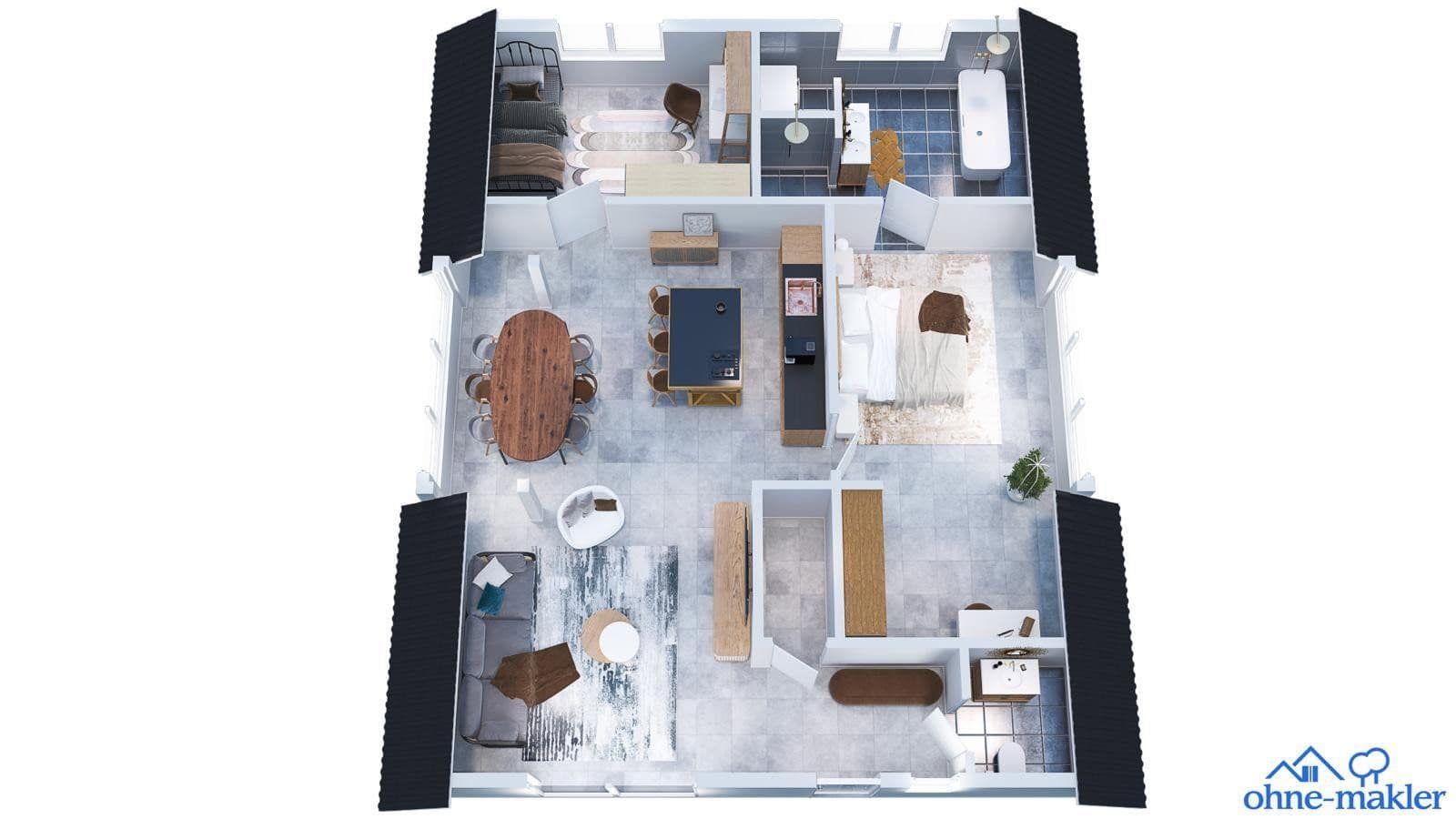 Predaj bytu 3-izbový 91 m², Markt Indersdorf, Bavorsko Predaj bytu 3-izbový 91 m², Markt Indersdorf, Bavorsko