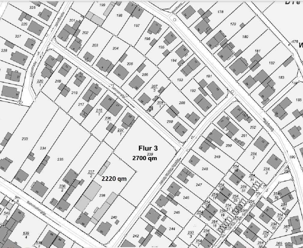Predaj pozemku 489 m², Jakob-Müller-Str. / Jahnstr., Groß-Umstadt, Hesensko Predaj pozemku 489 m², Jakob-Müller-Str. / Jahnstr., Groß-Umstadt, Hesensko