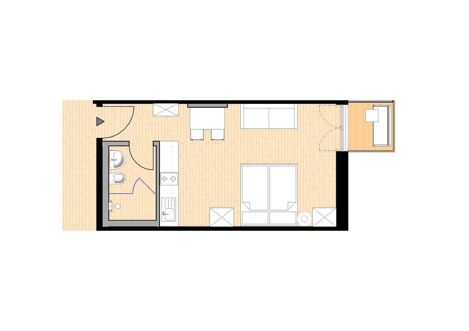 Prenájom bytu 1-izbový 30 m², Ezanvillestr. 14, Heidelberg, Bádensko-Wurttembersko Prenájom bytu 1-izbový 30 m², Ezanvillestr. 14, Heidelberg, Bádensko-Wurttembersko