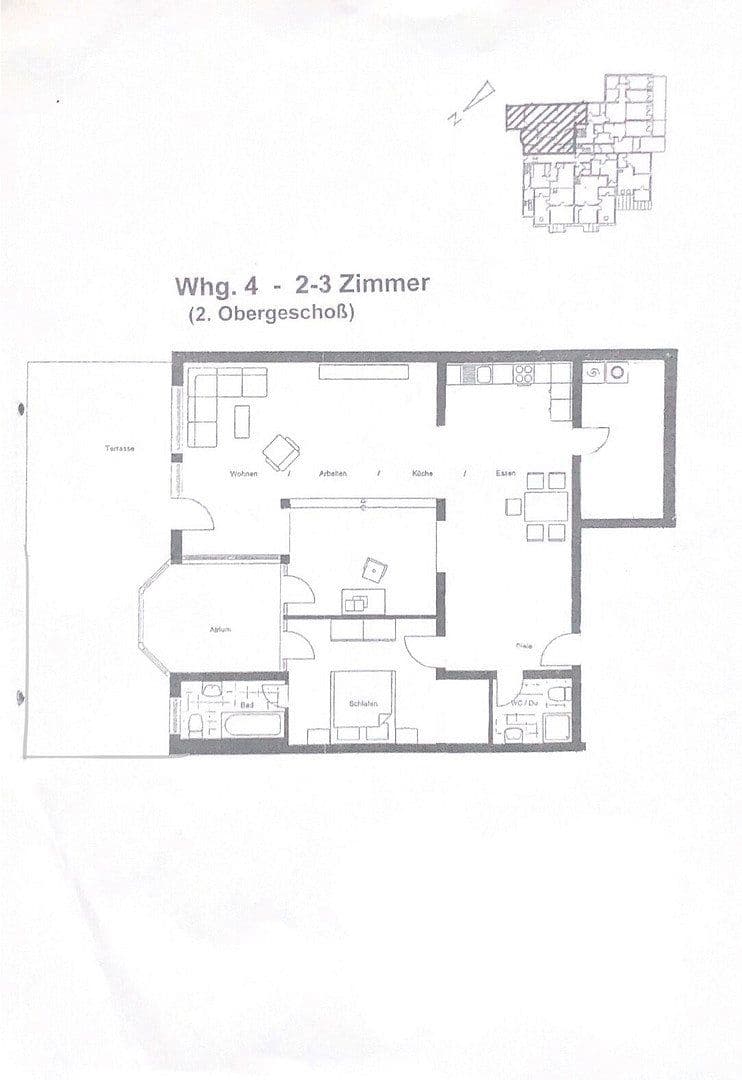 Prenájom bytu 3-izbový 140 m², Emsbach Str.38, Waldems, Hesensko Prenájom bytu 3-izbový 140 m², Emsbach Str.38, Waldems, Hesensko