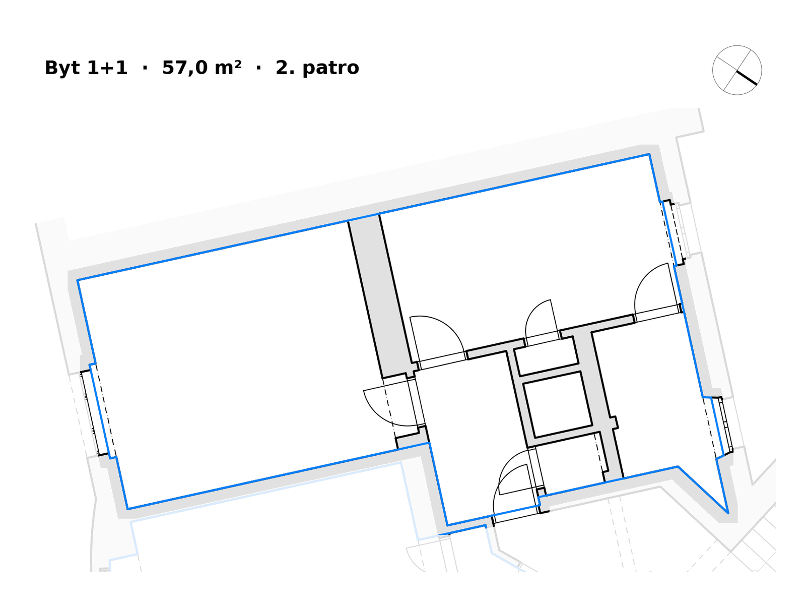 Predaj bytu 1-izbový 57 m², Primátorská, Praha, Praha Predaj bytu 1-izbový 57 m², Primátorská, Praha, Praha