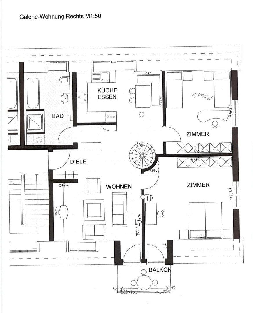 Predaj bytu 3-izbový 105 m², Ammerndorf, Bavorsko Predaj bytu 3-izbový 105 m², Ammerndorf, Bavorsko