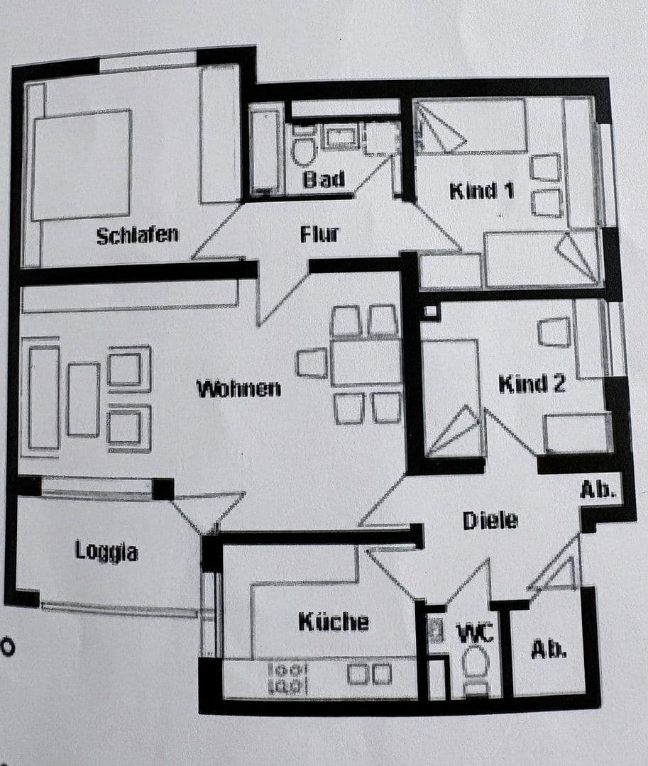 Prenájom bytu 4-izbový 89 m², Werner-von-Siemens-Allee 23, Röthenbach an der Pegnitz, Bavorsko Prenájom bytu 4-izbový 89 m², Werner-von-Siemens-Allee 23, Röthenbach an der Pegnitz, Bavorsko