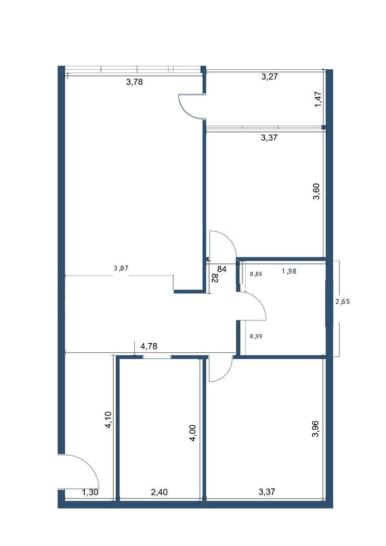 Predaj bytu 3-izbový 80 m², Nürnberg, Bavorsko Predaj bytu 3-izbový 80 m², Nürnberg, Bavorsko