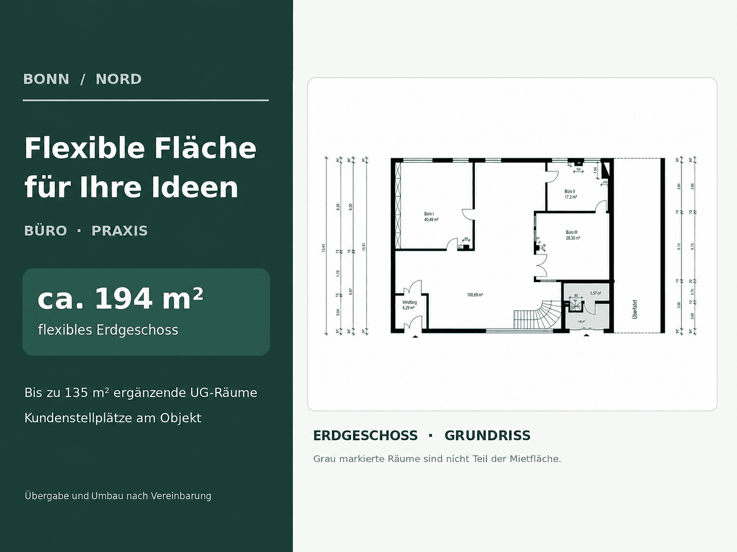 Prenájom kancelárie 329 m², Bonn, Severné Porýnie - Westfálsko Prenájom kancelárie 329 m², Bonn, Severné Porýnie - Westfálsko