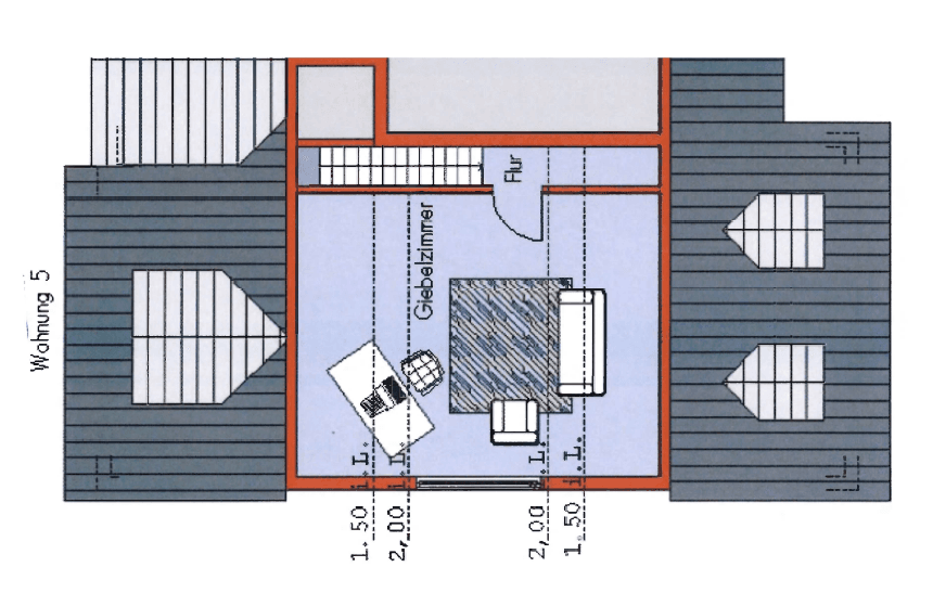 Prenájom bytu 3-izbový 95 m², Lohr am Main, Bavorsko Prenájom bytu 3-izbový 95 m², Lohr am Main, Bavorsko