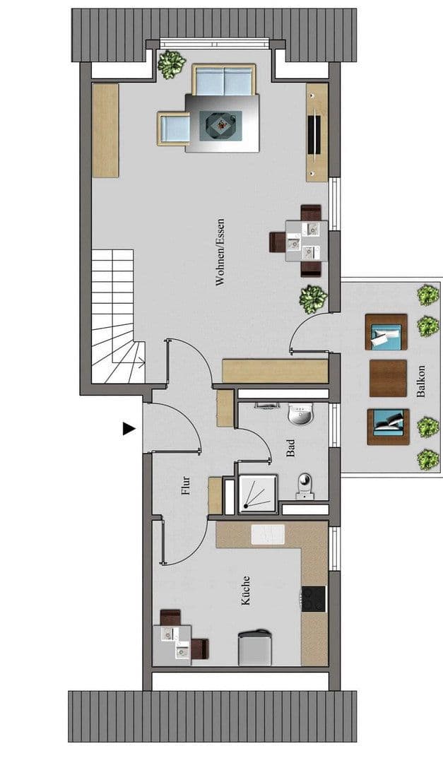Prenájom bytu 2-izbový 63 m², Münster, Severné Porýnie - Westfálsko Prenájom bytu 2-izbový 63 m², Münster, Severné Porýnie - Westfálsko