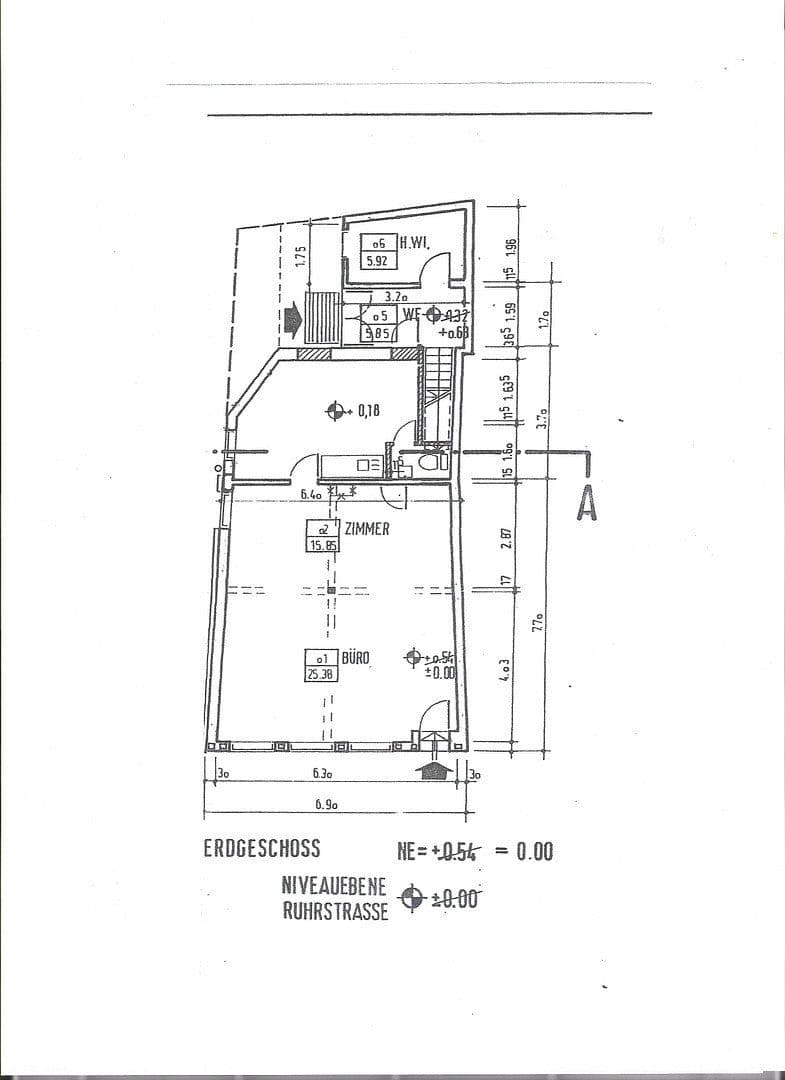 Prenájom nebytového priestoru 60 m², Ruhrstraße 50, Essen Kettwig, Severné Porýnie - Westfálsko Prenájom nebytového priestoru 60 m², Ruhrstraße 50, Essen Kettwig, Severné Porýnie - Westfálsko