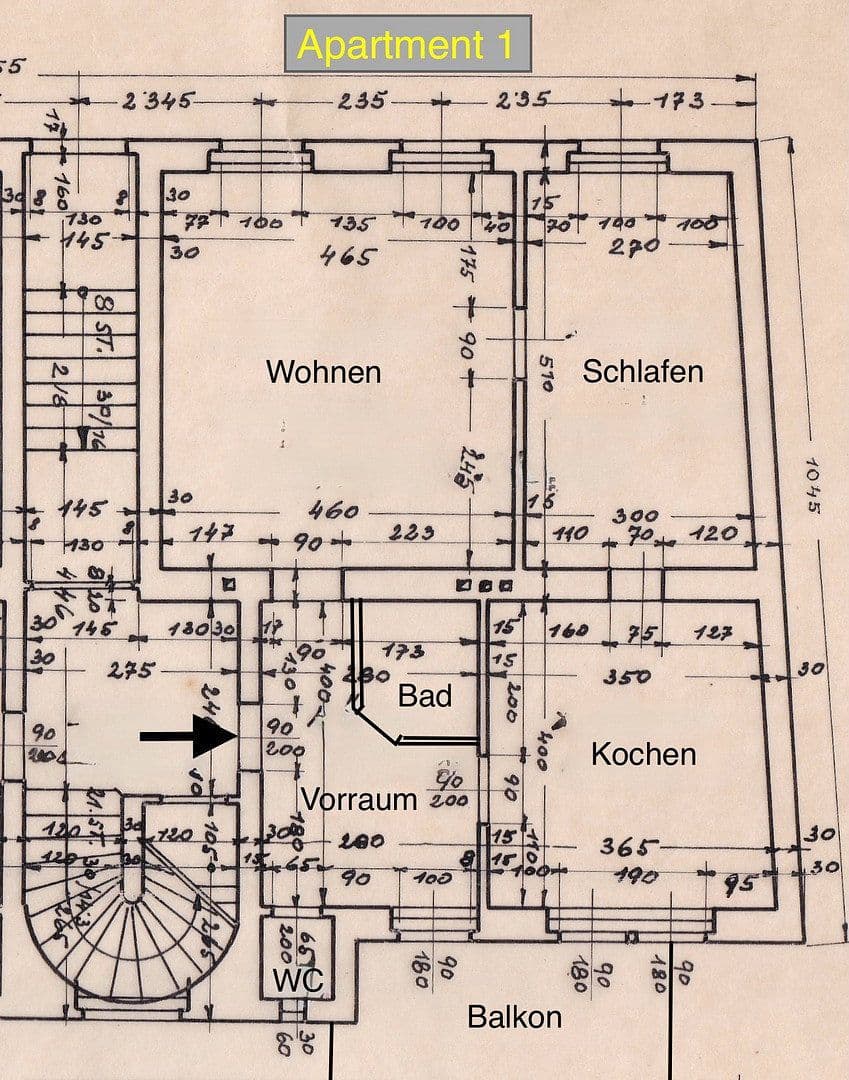 Prenájom bytu 2-izbový 70 m², Kasernstraße 19 a, Krems, Dolné Rakúsko Prenájom bytu 2-izbový 70 m², Kasernstraße 19 a, Krems, Dolné Rakúsko