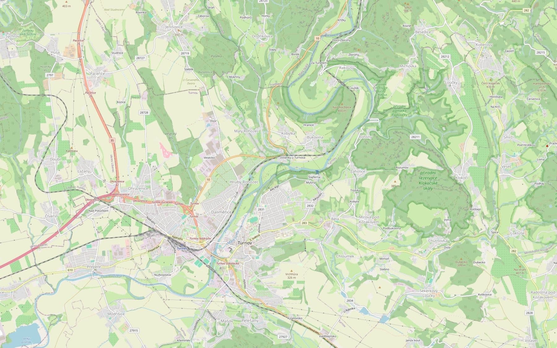 Predaj pozemku 1.668 m², Turnov, Liberecký kraj Predaj pozemku 1.668 m², Turnov, Liberecký kraj