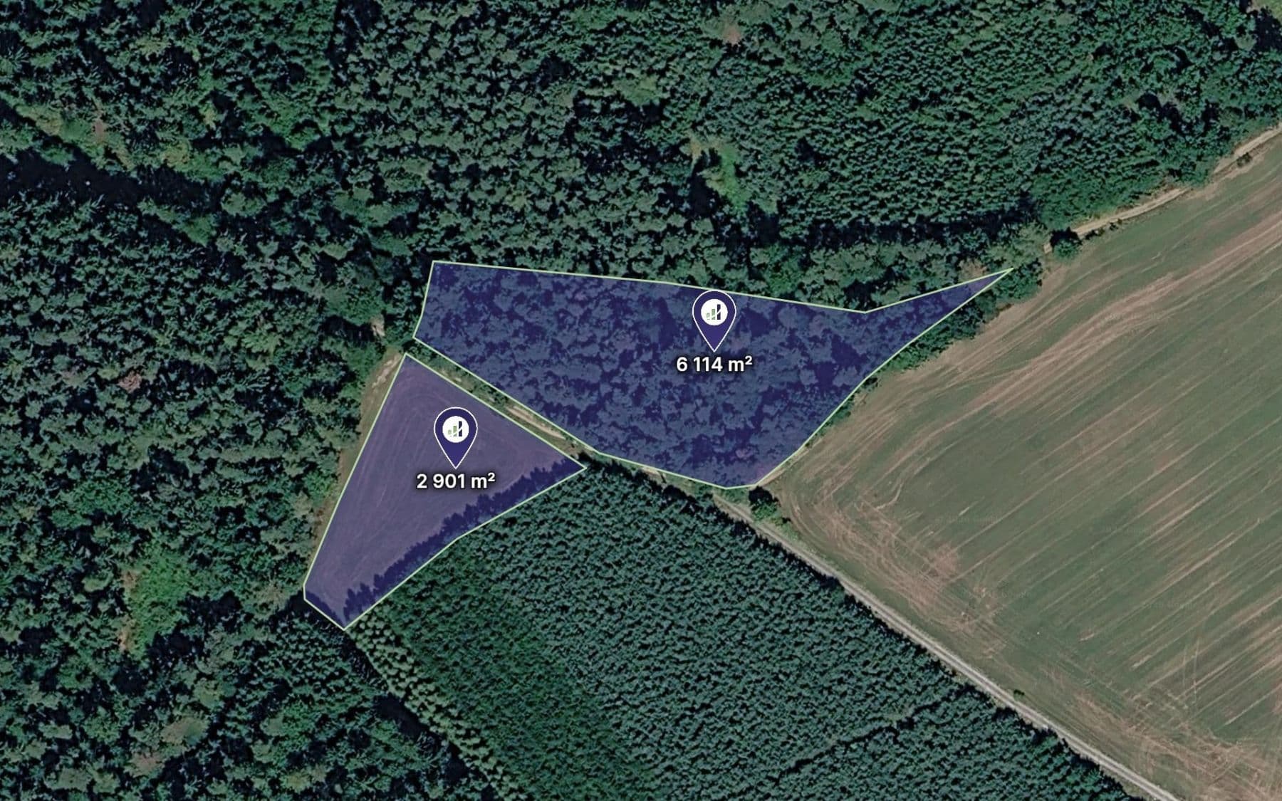Predaj pozemku 7.381 m², Hrazany, Jihočeský kraj Predaj pozemku 7.381 m², Hrazany, Jihočeský kraj