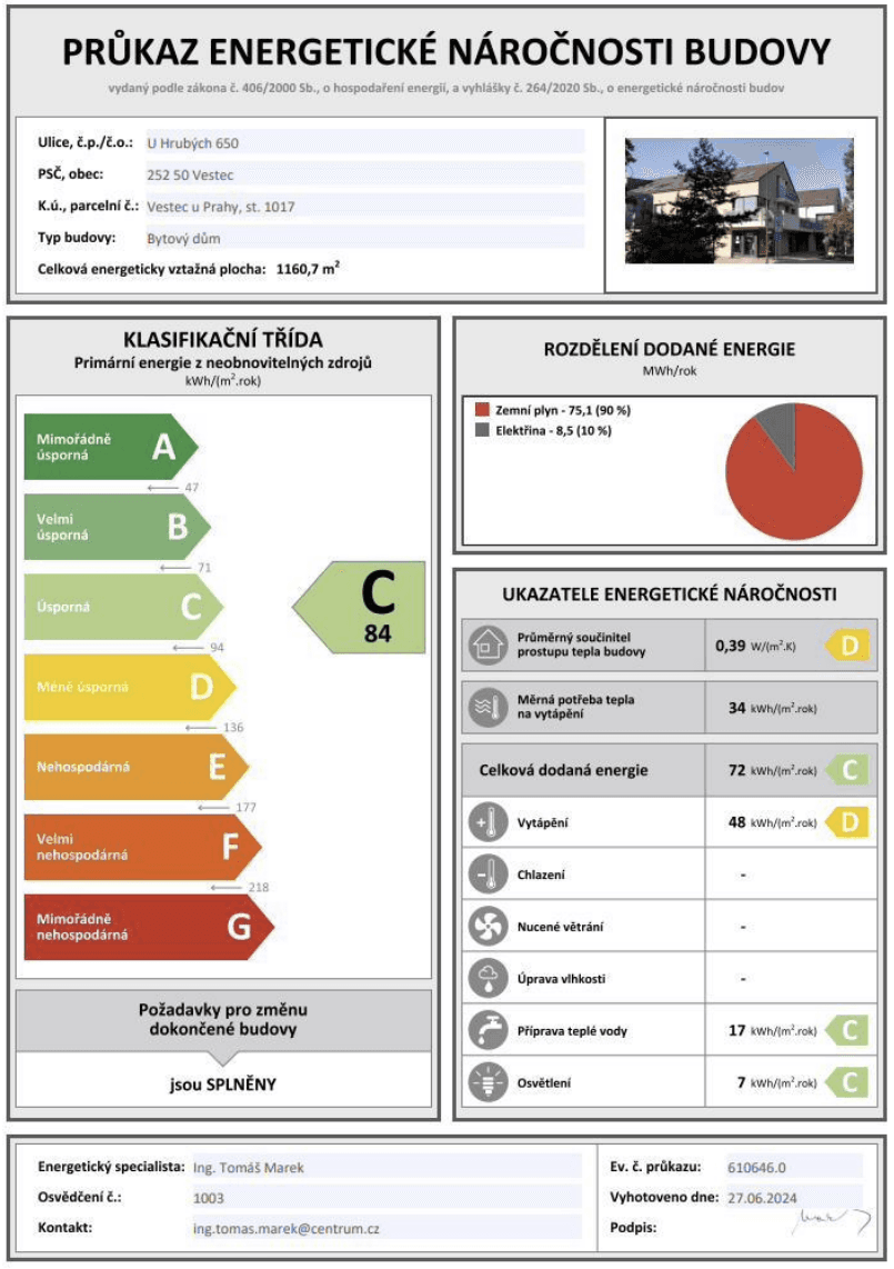 Predaj bytu 1-izbový 46 m², U Hrubých, Vestec, Středočeský kraj Predaj bytu 1-izbový 46 m², U Hrubých, Vestec, Středočeský kraj
