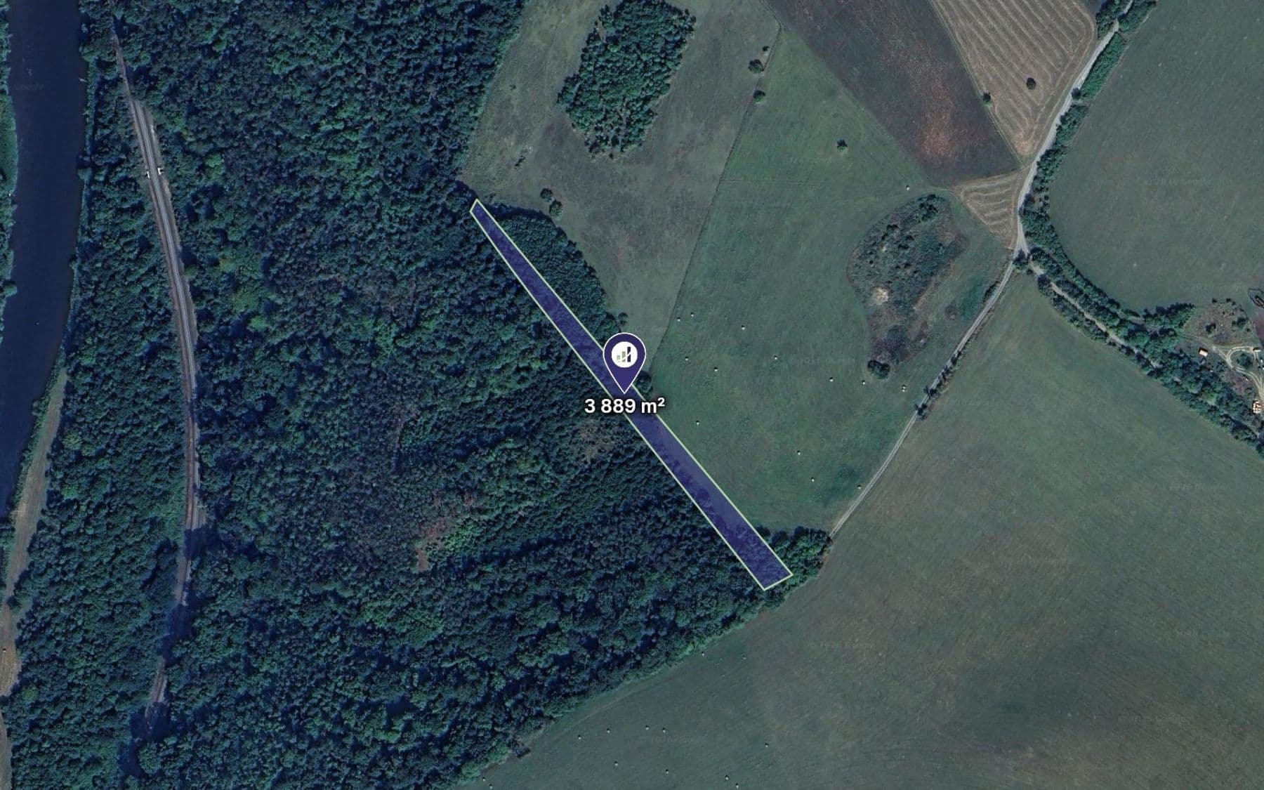 Predaj pozemku 3.889 m², Zbečno, Středočeský kraj Predaj pozemku 3.889 m², Zbečno, Středočeský kraj