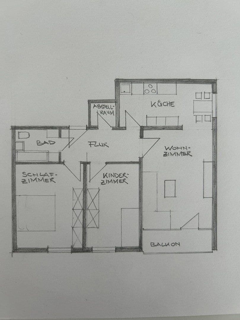 Predaj bytu 3-izbový 74 m², Karwendelstraße 2, Nürnberg, Bavorsko Predaj bytu 3-izbový 74 m², Karwendelstraße 2, Nürnberg, Bavorsko
