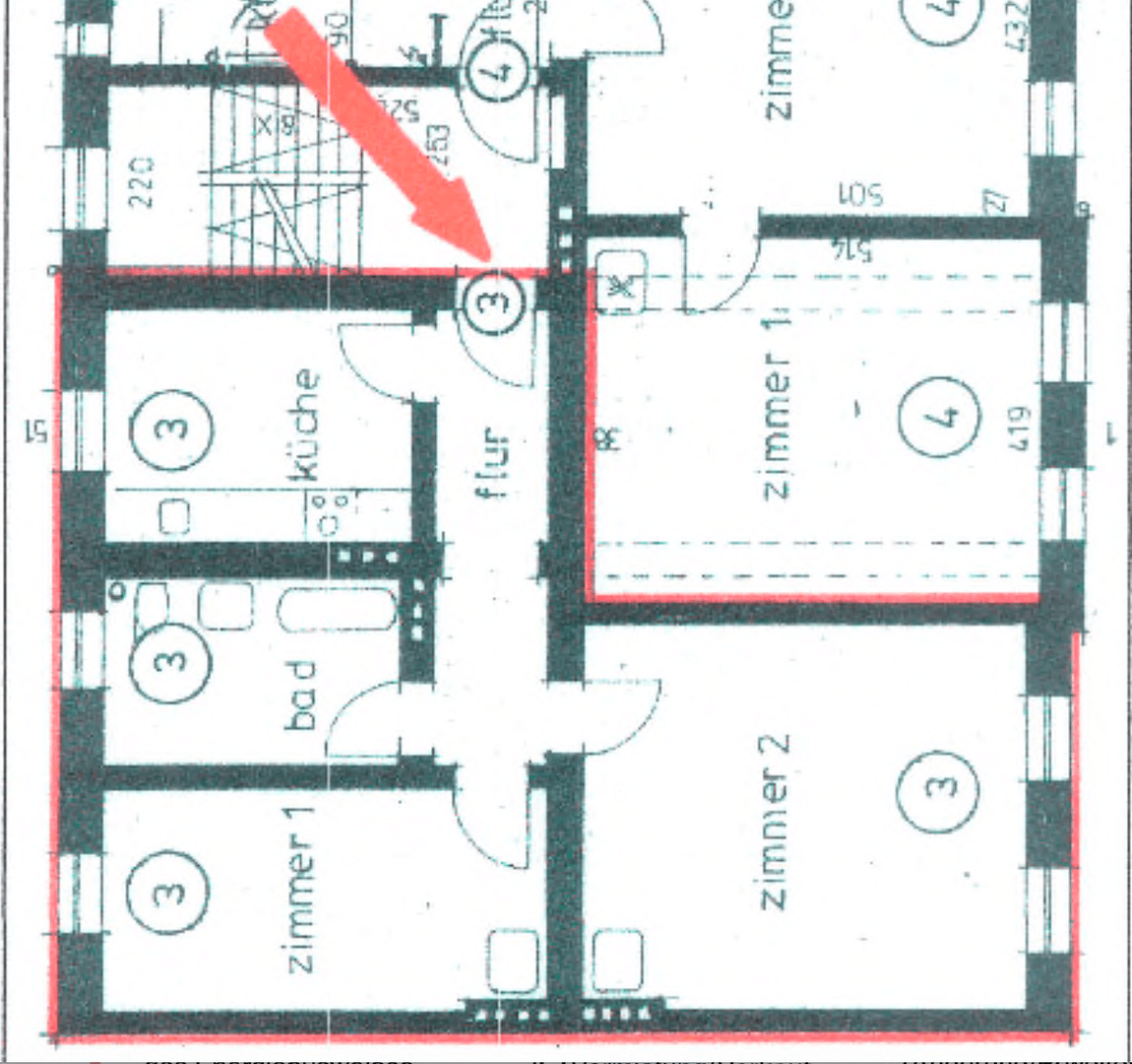 Predaj bytu 2-izbový 58 m², Fehrbellinerstraße 26, Berlin, Berlín Predaj bytu 2-izbový 58 m², Fehrbellinerstraße 26, Berlin, Berlín
