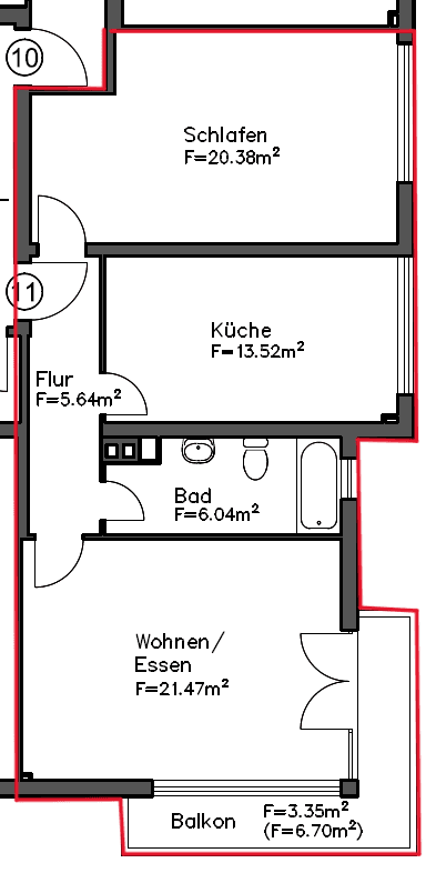 Prenájom bytu 2-izbový 70 m², Emil-Heckel-Straße 12, Mannheim, Bádensko-Wurttembersko Prenájom bytu 2-izbový 70 m², Emil-Heckel-Straße 12, Mannheim, Bádensko-Wurttembersko